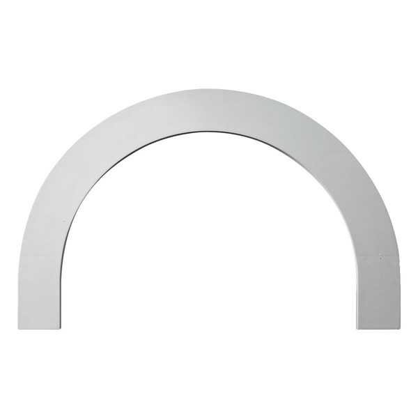 Ekena Millwork 37 5/8"IW x 22 3/4"IH x 18 3/4"Radius Half-Round Arch Flat Trim AR37X4F - main